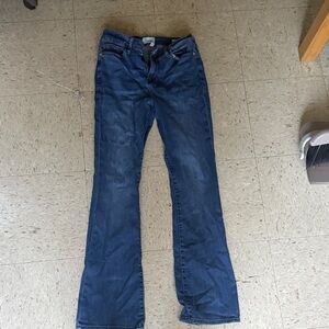 Frame Denim Women's Dark Blue Flare Jeans